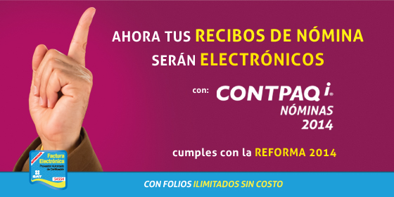 CONTPAQi Informacion Sobre Nominas 2014